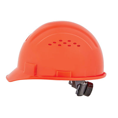 Jackson Safety 20223 Advantage Series Cap Style Slotted Vented and Non-Vented  4 pt Rapid Dial  Vented  Orange