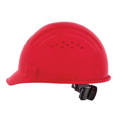 Jackson Safety 20224 Advantage Series Cap Style Slotted Vented and Non-Vented  4 pt Rapid Dial  Vented  Red