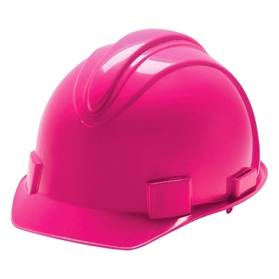 Jackson Safety 20403 Charger Hard Hat  4 Point Ratchet  Cap  Neon Pink