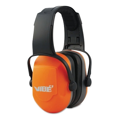 Jackson Safety 20773 H70 VIBE Earmuffs  23 dB NRR  Orange  Headband