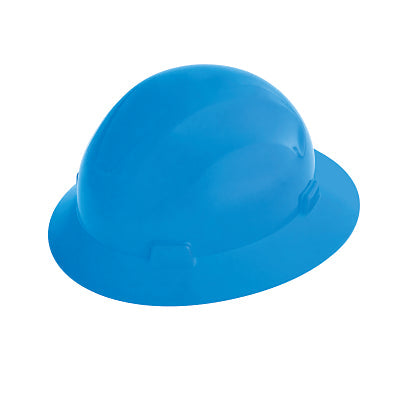 Jackson Safety 20802 Advantage Series Full Brim Vented and Non-Vented Hard Hat  4 pt Rapid Dial  Non-Vented  Blue