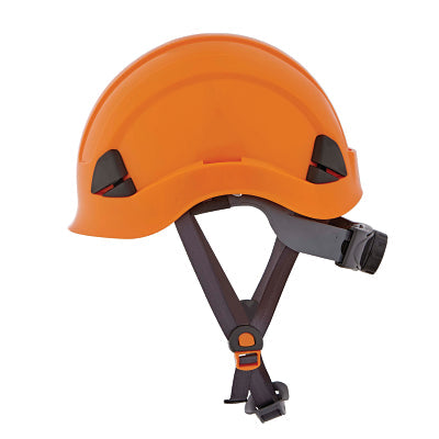 Jackson Safety 20903 CH-300 Climbing Style Non-Vented Hard Hat  6 pt Rapid Dial  Orange