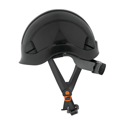 Jackson Safety 20907 CH-300 Climbing Style Non-Vented Hard Hat  6 pt Rapid Dial  Black