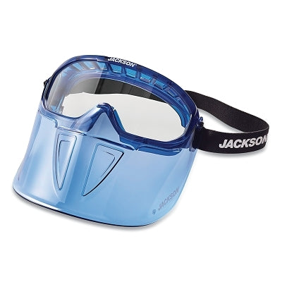 Jackson Safety 21000 GPL500 BLU GOGGLE W/BLUFLIP UP CHGRD  CLR A-F