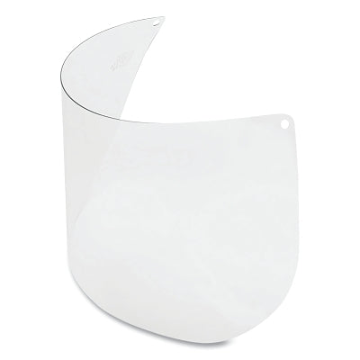 Jackson Safety 28764 F10 PETG Economy Faceshield  Anti-Fog Coating  Clear   15.5 in W x 8 in H  Unbound