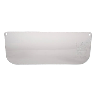 Jackson Safety 28765 F10 PETG Economy Faceshield, Uncoated, Clear, 15.5 in W x 6 in H, Unbound