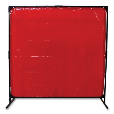 Jackson Safety 37307 Welding Curtain and Frame Combo Kit, 8 in L, 6 in W, Vinyl, Orange