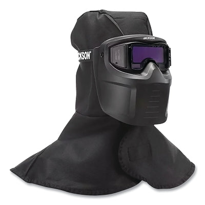 Jackson Safety 46200 Rebel ADF Welding Masks with Hood, 3, 5 to 14 Shade, 1.38 in x 3.54 in Window