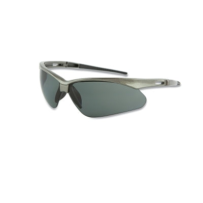 Jackson Safety 50018 Safety SG+ Series Safety Glasses  Smoke Lens  Polarized  Polycarbonate Hardcoat Anti-Scratch  Gunmetal Frame