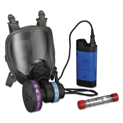 3M 7100010156 Powerflow Face-Mounted Powered Air Purifying Respirator, Full Facepiece, Large