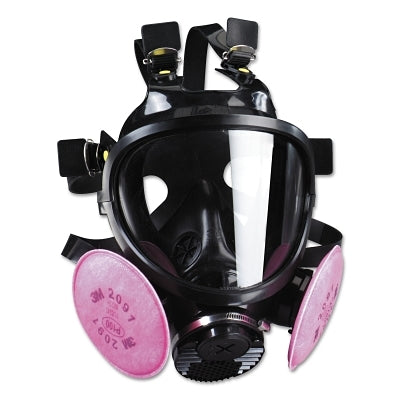 3M 7000126201 7000 Series Full Facepiece Respirator, Large