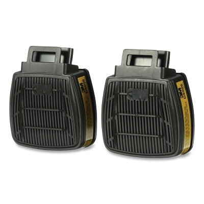 3M 7100153228 Secure Click HF-800 Series Cartridge/Filter, Multi-Gas/Vapor Cartridge, Black/Olive