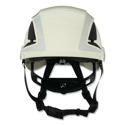 3M 7100175562 SecureFit Safety Helmet, Vented, w/Reflective Tape, White