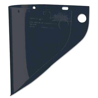 Honeywell Fibre-Metal 4199IRUV3 High Performance Faceshield Windows  Shade 3/Green  Extended View  19-3/4 in W x 9 in L