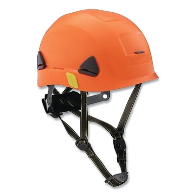 Honeywell North CSH10046 Fibre-Metal Climbing Style Safety Helmet, Type II, Dual Locking Rachet Suspension, Non-Vented, Orange