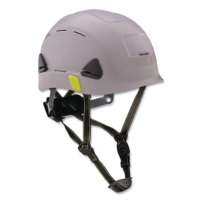 Honeywell North CSH11009 Fibre-Metal Climbing Style Safety Helmet, Type II, Dual Locking Rachet Suspension, Vented, Gray