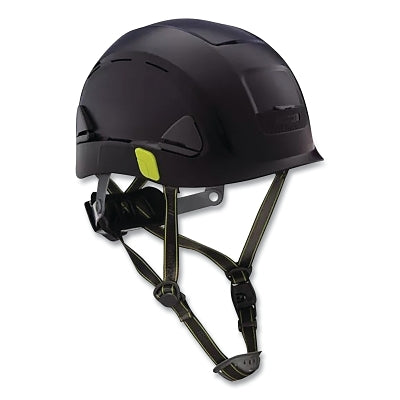 Honeywell North CSH11011 Fibre-Metal Climbing Style Safety Helmet, Type II, Dual Locking Rachet Suspension, Vented, Black
