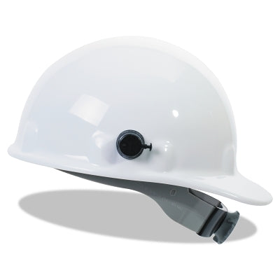 Honeywell Fibre-Metal E2QRW01A000 SuperEight E2 Series Hard Cap  8-point Ratchet  Quick-Lok Blocks  White