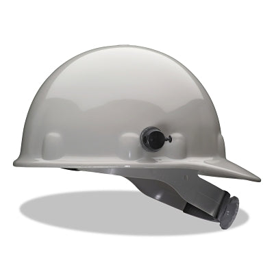 Honeywell Fibre-Metal E2QRW09A000 SuperEight E2 Series Hard Cap  8-point Ratchet  Quick-Lok Blocks  Gray