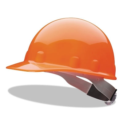 Honeywell Fibre-Metal E2RW46A000 SuperEight E2 Series Hard Cap  8-point Ratchet  Hi-Viz Orange