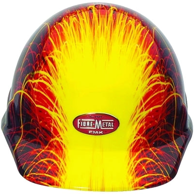 Honeywell Fibre-Metal E2RWX3 FMX Hard Caps, 8 Point Ratchet, Wire Burner Graphics