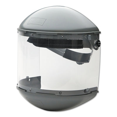 Honeywell Fibre-Metal FM500DCCL Dual Crown Faceshield Systems, 7 in Crown, 3C Ratchet, Clear/Noryl