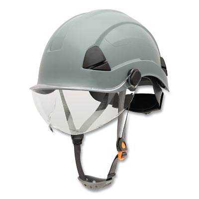 Honeywell Fibre-Metal FSH10009 Safety Helmet, 6-point Ratchet Suspension, Not-Vented, Gray