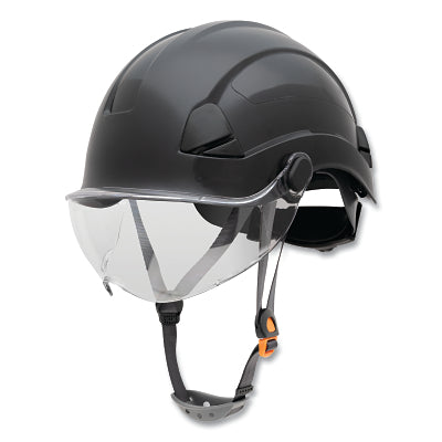 Honeywell Fibre-Metal FSH10011 Safety Helmet, 6-point Ratchet Suspension, Not-Vented, Black