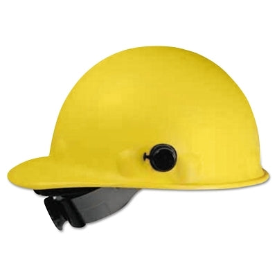 Honeywell Fibre-Metal P2AQRW02A000 P2 Series Roughneck Hard Cap, SuperEight Ratchet w/Quick-Lok, Yellow