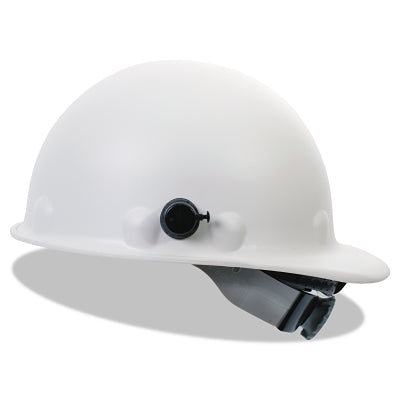 Honeywell Fibre-Metal P2AQSW01A000 Roughneck P2 Hard Cap, 8-point Ratchet, SwingStrap with Quick-Lok, P2A, White