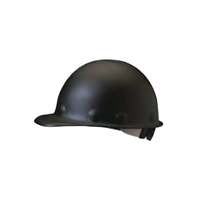 Honeywell Fibre-Metal P2AQSW11A000 Roughneck P2 Cap Style Hard Hat, 8 Point, Cap, Black