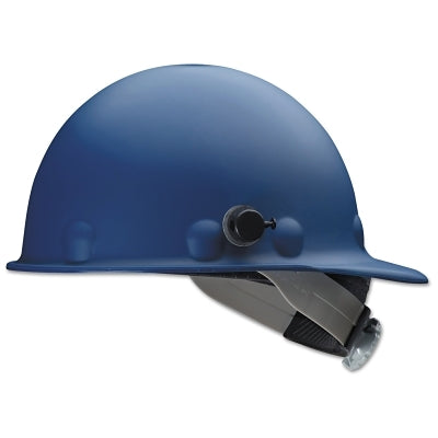 Honeywell Fibre-Metal P2HNQSW71A000 Roughneck P2  High Heat Protective Caps, SuperEight SwingStrap w/Quick-Lok, Blue