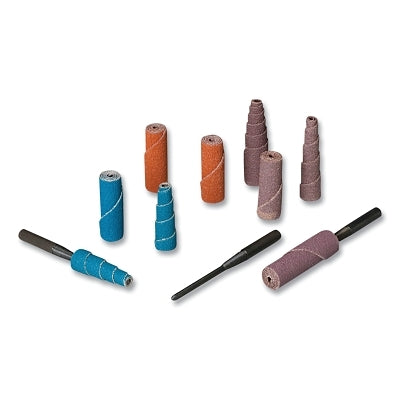 3M 7100103040 A/O Straight Cartridge Roll, 1 in W, 2 in L, 40 Grit