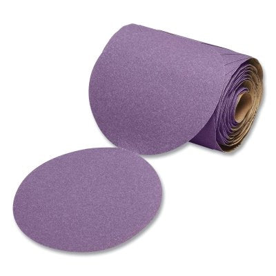 3M 7100045902 Cubitron II Stikit Film Disc Roll 775L, Precision Shaped Ceramic, 5 in dia, 120 Grit