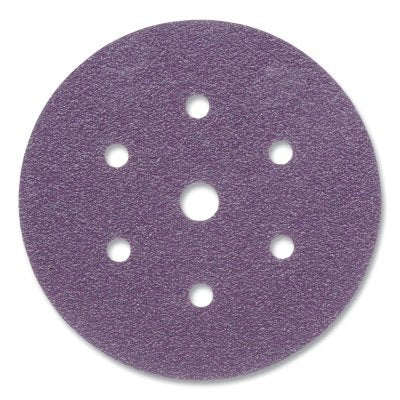 3M 7100073549 Cubitron II Hookit Clean Sanding Abrasive Disc, 737U, Precision Shaped Ceramic, 6 in dia, 40+ Grade