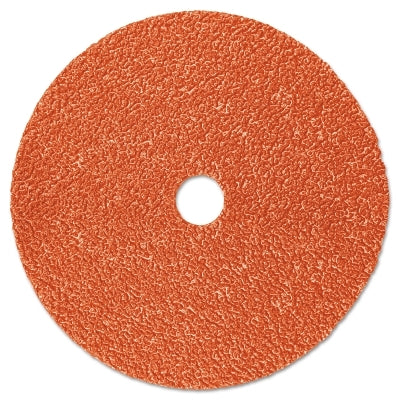 3M 7000119210 Cubitron II Fibre Discs 987C, Precision Shaped Ceramic Grain, 5 in Dia., 80 Grit