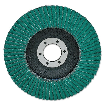 3M 7000144122 Flap Discs 577F, 4 1/2 in, 40 Grit,  5/8-11 Arbor, 13,300 rpm, Type 29