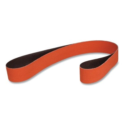 3M 7000118463 Cloth Belt, 777F, YF-Weight, 2 in W x 60 in L, P120 Grit, Ceramic Aluminum Oxide, Film-lok/L-flex