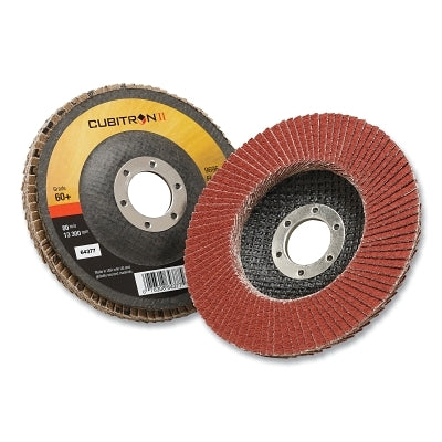 3M 7100104919 Cubitron II 969F Flap Disc, 4-1/2 in dia, 40+ Grit, 5/8 in to 11 in Arbor, 13300 RPM