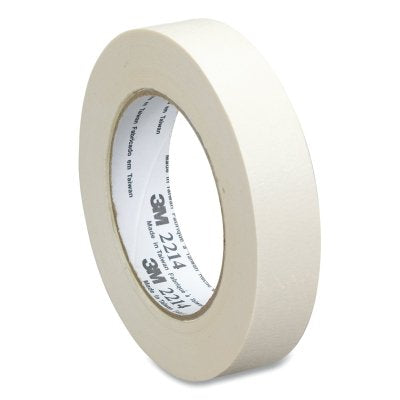 3M 7100245636 2214 Paper Masking Tape, 48 mm x 50 m, Tan