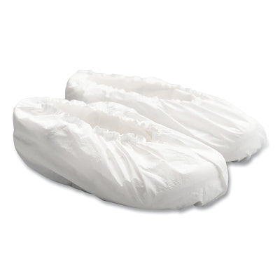 Kimtech Unitrax Pro White Poly-Film Shoe Covers, Universal Fit, 300/Case