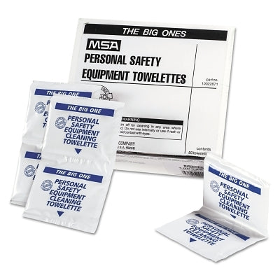 MSA 10022871 Antiseptic Cleansing Wipes  8 x 11
