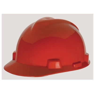MSA 10034022 V-Gard 500 Protective Caps  4 Point Fas-Trac  Red