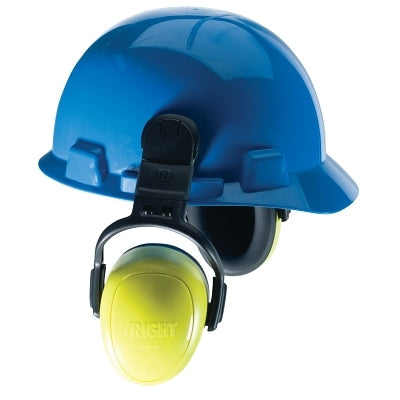 MSA 10087399 left/RIGHT Earmuffs, 28 dB NRR, Yellow, Headband