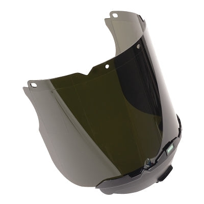 MSA 10115862 V-Gard Accessory System Welding/Cutting/Brazing Visor  Shade 5 IR  Green  8 in x 17.25 in x 0.07 in  Nitrometer