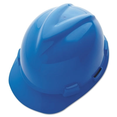 MSA 10150221 V-Gard GREEN Protective Helmets  Fas-Trac III  Blue