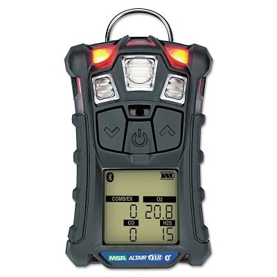 MSA 10178568 ALTAIR 4XR Multigas Detector, LEL/O2, XCell Sensors, Charcoal Case, North American Charger