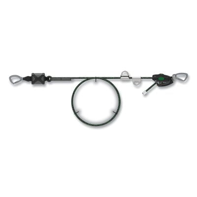 MSA 10219293 Temporary Horizontal Lifeline System, Rope, 60 ft L, 2 Man