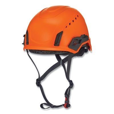 MSA 10242807 V-Gard H2 Safety Helmet, Type II, Full Contact Rachet, Vented, Orange