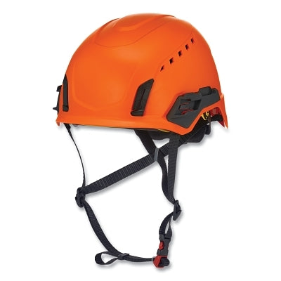 MSA 10242818 V-Gard H2 Safety Helmet, Type II, Full Contact Rachet, Vented, Mips System, Orange